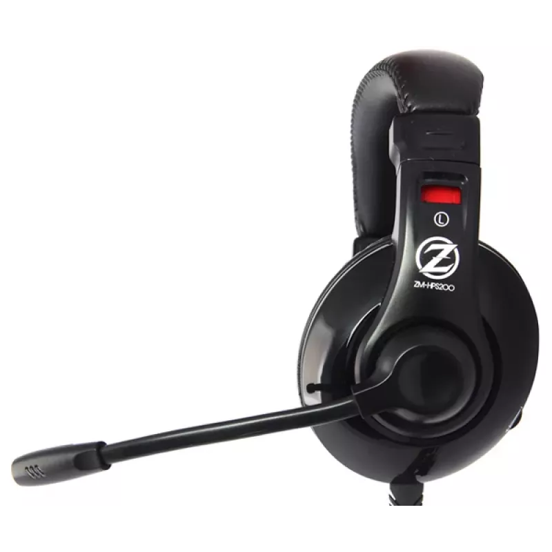 Zalman ZM-HPS200 Kopfhörer/Headset Kabelgebunden Kopfband Gaming Schwarz