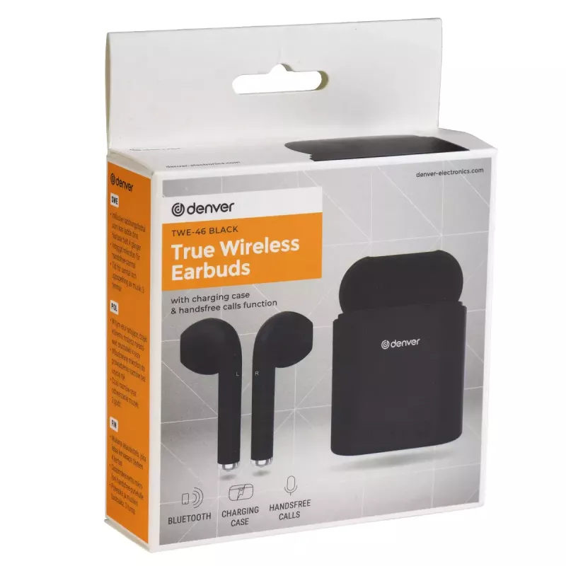 Headset Denver TWE-46Schwarz