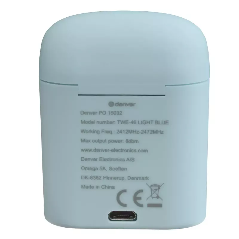 Kopfhörer Denver TWE-46LIGHTBLUE
