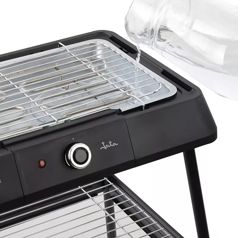 Barbecue Grill JATA JEBQ1001 Elektrisch Schwarz 2200 W