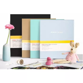Foto-Erinnerungsalbum Kodak 9891313 — 20 Seiten, 235×270 mm, Kraftpapier-Einband