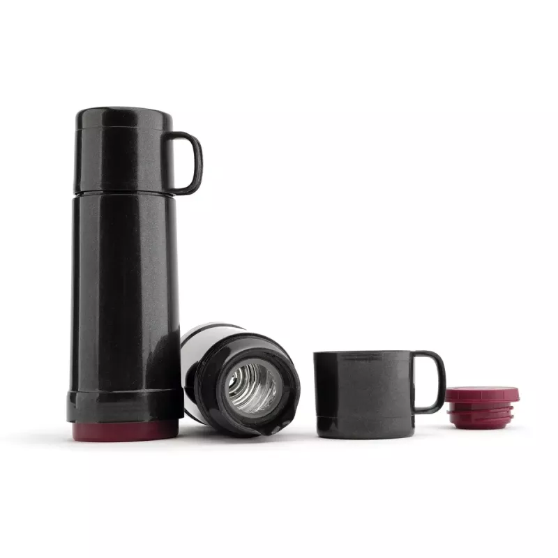 Isolierflasche JATA HTER2175 0,75 L Schwarz