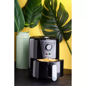 Heißluftfritteuse JATA JEFR1221 Single 1,5 l 1000 W Schwarz