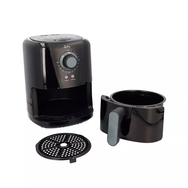 Heißluftfritteuse JATA JEFR1221 Single 1,5 l 1000 W Schwarz