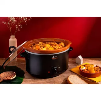 Slow Cooker JATA JEOL2135 3,5 l 180 W Schwarz Terrakotta