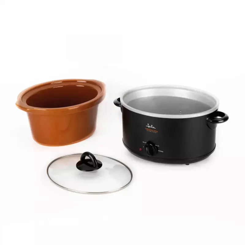 Slow Cooker JATA JEOL2135 3,5 l 180 W Schwarz Terrakotta