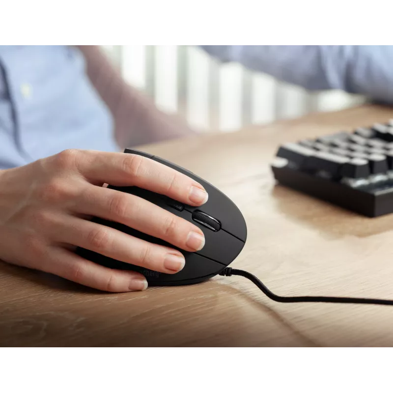 Kabelgebundene Maus Sandberg Wired Vertical Maus USB Typ-A