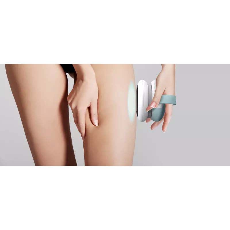 HoMedics Smoothee IR Massagegerät Beine Weiß 4 Köpfe Batteriebetrieben