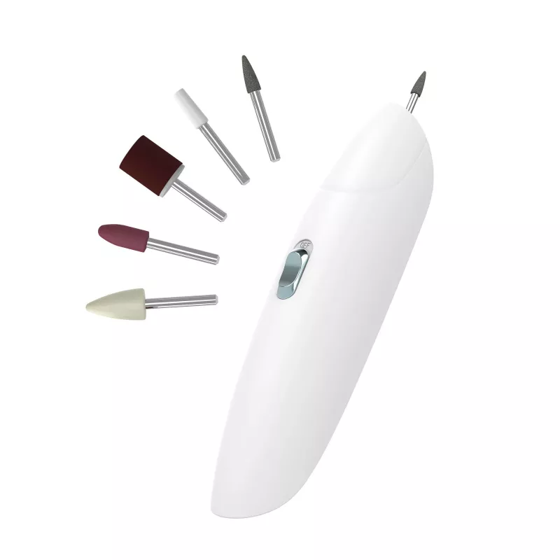 HoMedics 5-in-1 Elektrisches Mani/Pedi-Set 5 Aufsätze Batterie Kunststoff