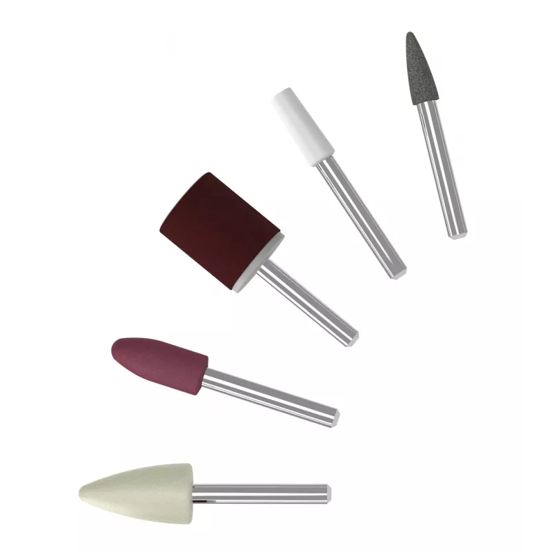 HoMedics 5-in-1 Elektrisches Mani/Pedi-Set 5 Aufsätze Batterie Kunststoff