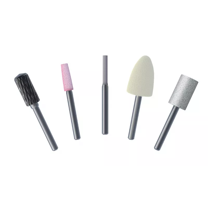 HoMedics Luxury 6-in-1 Elektrisches Mani/Pedi-Set 6 Aufsätze Batterie Kunststoff