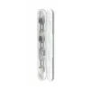HoMedics Luxury 6-in-1 Elektrisches Mani/Pedi-Set 6 Aufsätze Batterie Kunststoff