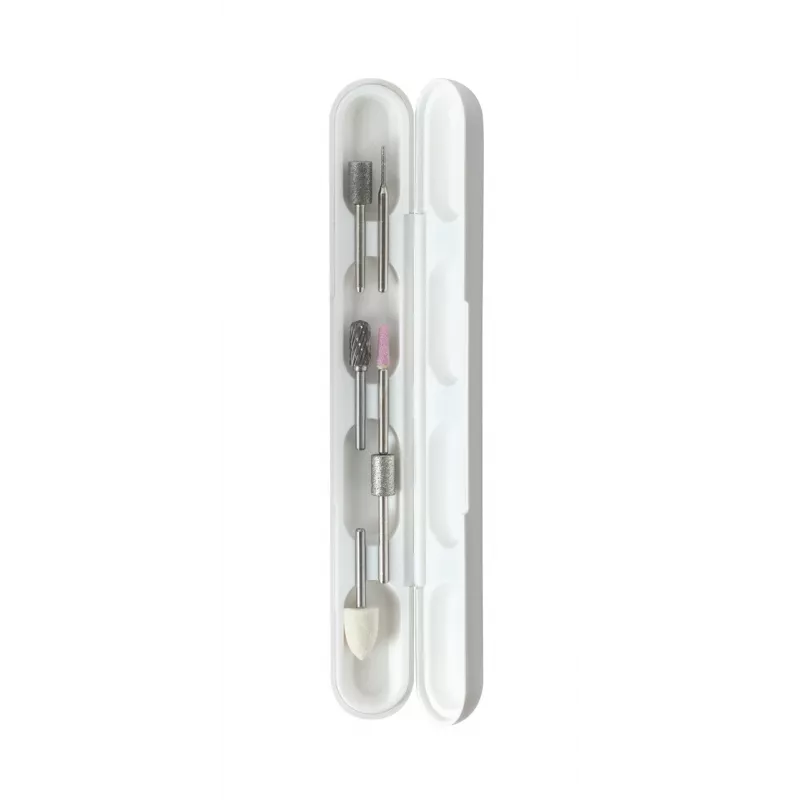 HoMedics Luxury 6-in-1 Elektrisches Mani/Pedi-Set 6 Aufsätze Batterie Kunststoff