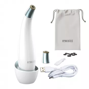 HoMedics MD-1000-EU2 Hautpflegegerät Hautvakuum-Mikrodermabrasion Weiß