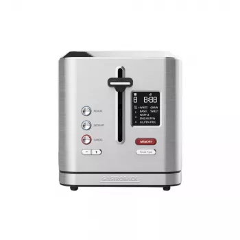 Gastroback Design Digital 2S Toaster 2 Scheiben 950 W Edelstahl