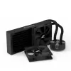 Zalman Reserator5 Z24 Schwarz CPU Flüssigkeitskühler 240mm Radiator 2 x SF120 ARGB Lüfter Prozessor All-in-One-Flüssigkeitskühler 12 cm