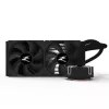 Zalman Reserator5 Z24 Schwarz CPU Flüssigkeitskühler 240mm Radiator 2 x SF120 ARGB Lüfter Prozessor All-in-One-Flüssigkeitskühler 12 cm