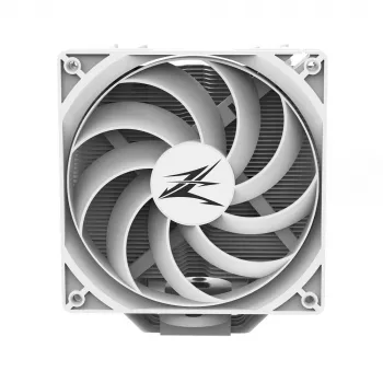 Zalman CNPS10X PERFORMA White Hochleistungs-CPU-Kühler mit weißer Beschichtung, 180 W TDP, 135 mm EBR Prozessor-Luftkühler 13,5 cm