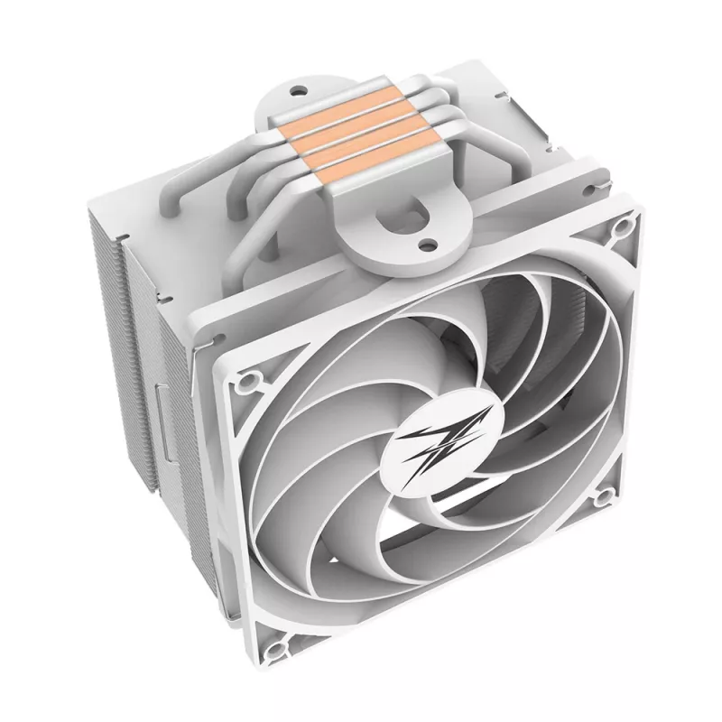 Zalman CNPS10X PERFORMA White Hochleistungs-CPU-Kühler mit weißer Beschichtung, 180 W TDP, 135 mm EBR Prozessor-Luftkühler 13,5 cm