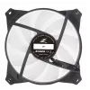 Zalman ZM-IF120 120mm Milky White aRGB Lüfter Infinity-Effekt 1.200 U/min 21,0 dB(A) 55,2 CFM Computergehäuse 12 cm