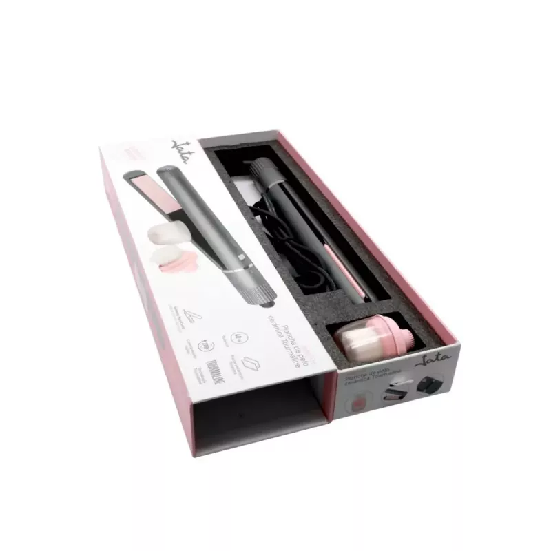 Glätteisen JATA JBSE2101 Warm Silver 200°C 40W 1,9m