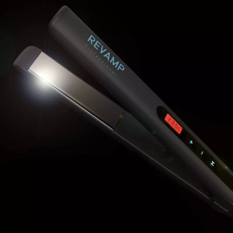 Revamp Progloss Touch Digital Glätteisen Warm Schwarz 3 m