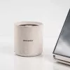 Tragbarer Lautsprecher Tellur Bluetooth-Lautsprecher Grün 3W Creme