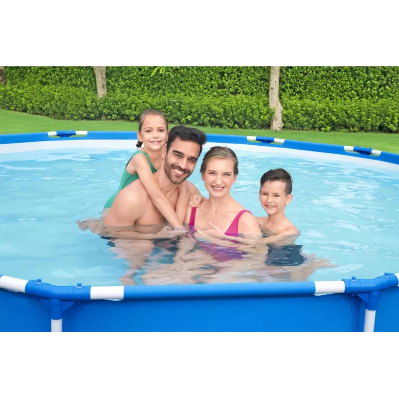 Rahmenpool Bestway Steel Pro 13' x 33 Zoll/3,96 m x 84 cm Fassungsvermögen 8680 L