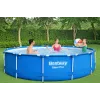 Rahmenpool Bestway Steel Pro 13' x 33 Zoll/3,96 m x 84 cm Fassungsvermögen 8680 L