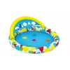 Aufblasbarer Pool Bestway 52378, Abmessungen 47 Zoll x 46 Zoll x 18 Zoll (aufblasbarer Gartenpool)