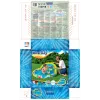 Aufblasbarer Pool Bestway 52378, Abmessungen 47 Zoll x 46 Zoll x 18 Zoll (aufblasbarer Gartenpool)