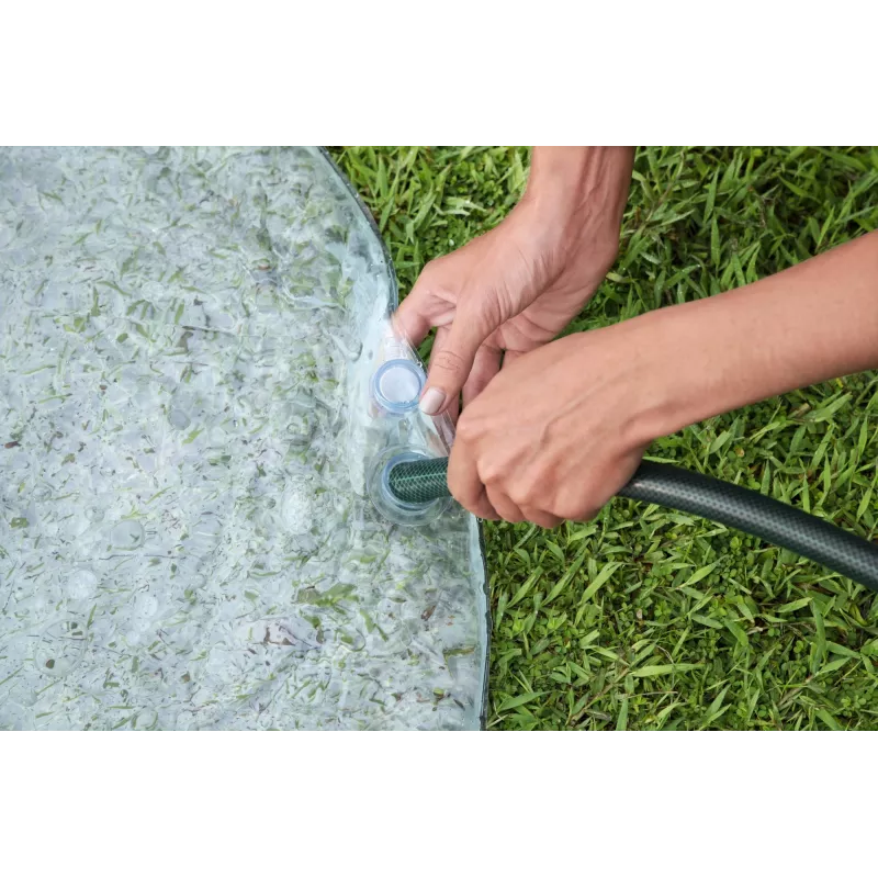 Aufblasbarer Pool Bestway 52378, Abmessungen 47 Zoll x 46 Zoll x 18 Zoll (aufblasbarer Gartenpool)