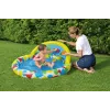 Aufblasbarer Pool Bestway 52378, Abmessungen 47 Zoll x 46 Zoll x 18 Zoll (aufblasbarer Gartenpool)