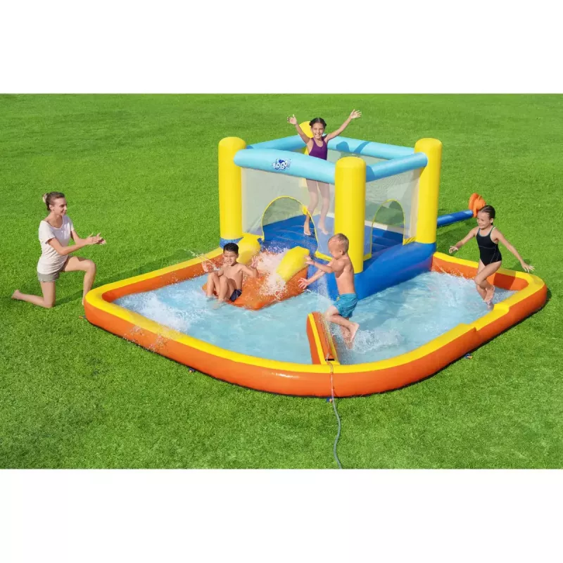Aufblasbares Spielcenter Bestway H2OGO! Beach Bounce Kinder-Wasserpark 1,52 m
