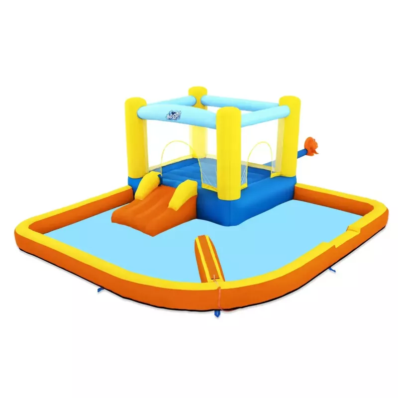 Aufblasbares Spielcenter Bestway H2OGO! Beach Bounce Kinder-Wasserpark 1,52 m