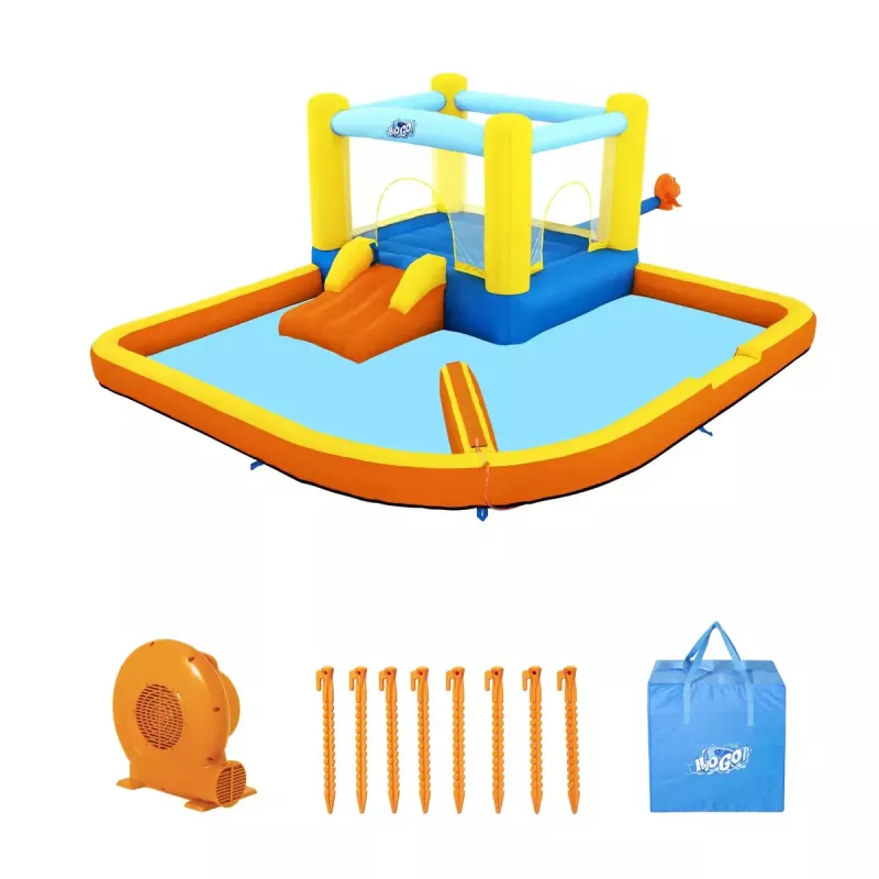 Aufblasbares Spielcenter Bestway H2OGO! Beach Bounce Kinder-Wasserpark 1,52 m