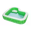 Bestway 7'7 Zoll x 7'7 Zoll x 20 Zoll/2,31 m x 2,31 m x 51 cm Tropical Paradise Familienpool