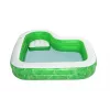Bestway 7'7 Zoll x 7'7 Zoll x 20 Zoll/2,31 m x 2,31 m x 51 cm Tropical Paradise Familienpool