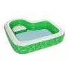 Bestway 7'7 Zoll x 7'7 Zoll x 20 Zoll/2,31 m x 2,31 m x 51 cm Tropical Paradise Familienpool