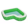 Bestway 7'7 Zoll x 7'7 Zoll x 20 Zoll/2,31 m x 2,31 m x 51 cm Tropical Paradise Familienpool