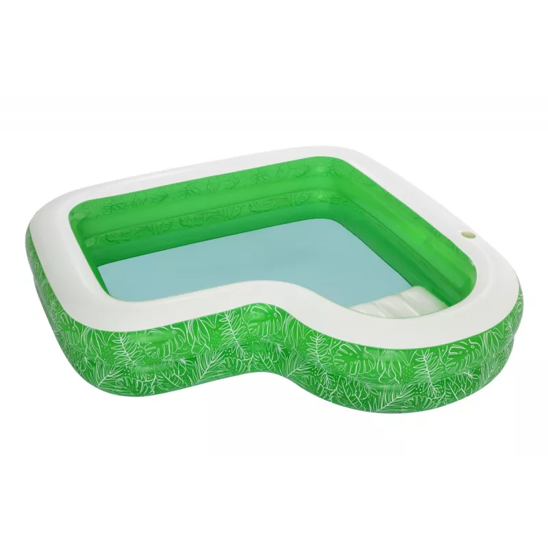 Bestway 7'7 Zoll x 7'7 Zoll x 20 Zoll/2,31 m x 2,31 m x 51 cm Tropical Paradise Familienpool