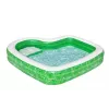 Bestway 7'7 Zoll x 7'7 Zoll x 20 Zoll/2,31 m x 2,31 m x 51 cm Tropical Paradise Familienpool