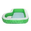 Bestway 7'7 Zoll x 7'7 Zoll x 20 Zoll/2,31 m x 2,31 m x 51 cm Tropical Paradise Familienpool