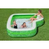 Bestway 7'7 Zoll x 7'7 Zoll x 20 Zoll/2,31 m x 2,31 m x 51 cm Tropical Paradise Familienpool