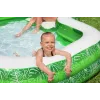 Bestway 7'7 Zoll x 7'7 Zoll x 20 Zoll/2,31 m x 2,31 m x 51 cm Tropical Paradise Familienpool
