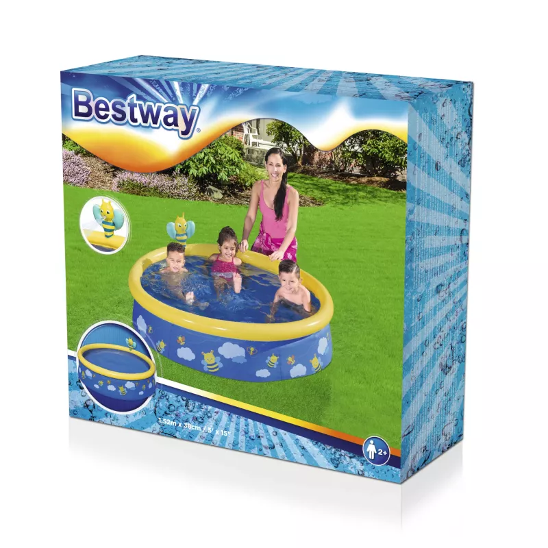 Bestway 57326 Kinderplanschbecken Aufblasbares Becken