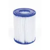 Bestway 57372 Aufstellpool Aufblasbarer Pool Rund 12362 L Grau