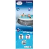 Bestway 57372 Aufstellpool Aufblasbarer Pool Rund 12362 L Grau