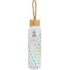 Glasflasche Cambridge CM06991 550 ml mit Bambusdeckel