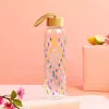 Glasflasche Cambridge CM06991 550 ml mit Bambusdeckel